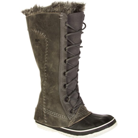 Sorel Shoes - Sorel Cate the Great Grey Winter boots Tall
